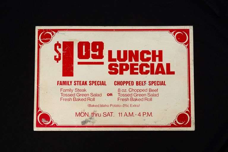 Restaurrant Sign
