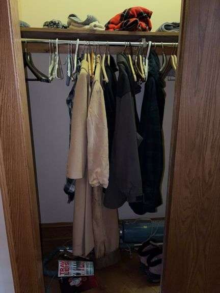 Coats Jackets Closet Assortment