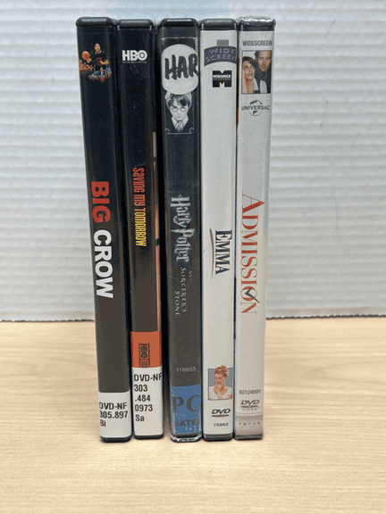 5 DVDs Featuring Various Titles With Original Cases - Auction Ohio