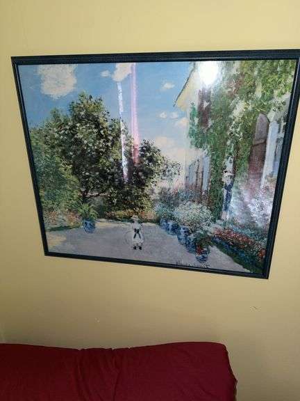 Claude Monet-Style Framed Print 24″H x 29″W