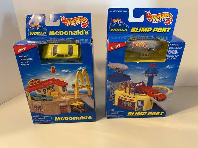 McDonald’s Hot Wheels World Sets