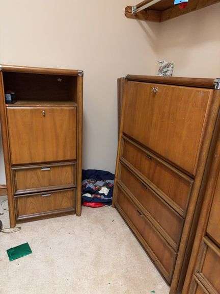 MCM Bassett Wood Dressers Storage Furniture