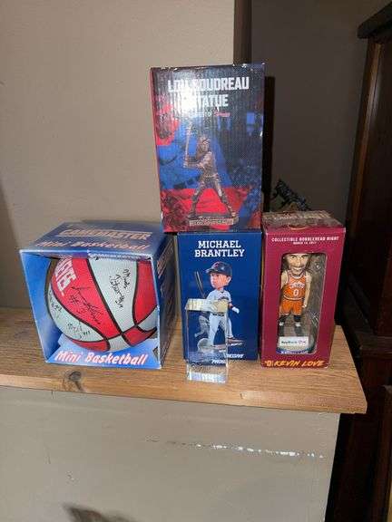 Ohio State Signed Mini Basketball and Collectible Sports Memorabilia Lot