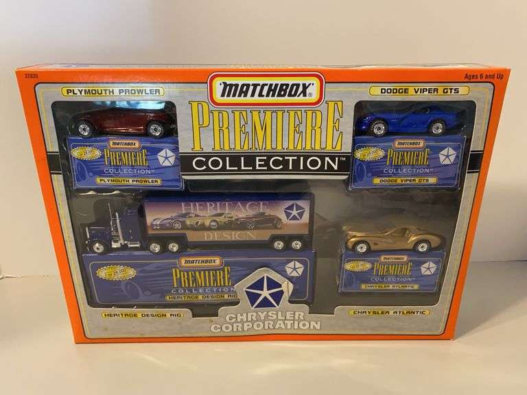 1997 Matchbox Premiere Collection Chrysler Set