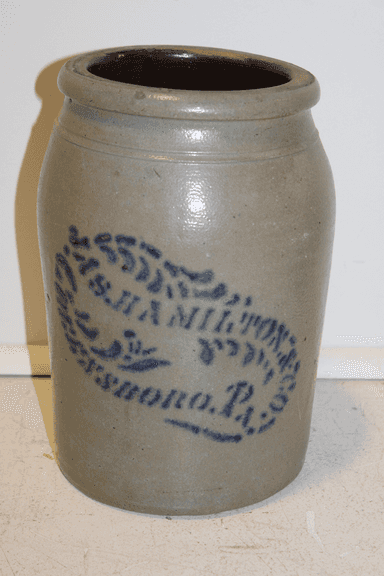 S. Hamilton & Co. Stoneware Crock