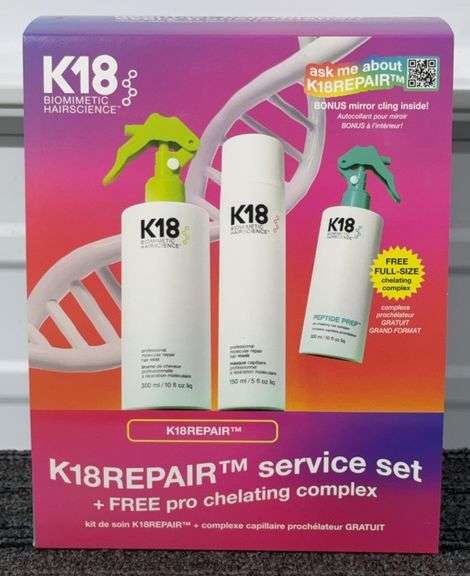 **NEW** K18 Biomimetic Hairscience Professional Repair Service Kit
