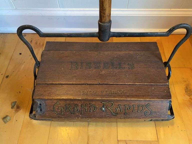Antique Bissell’s Grand Rapids Manual Sweeper