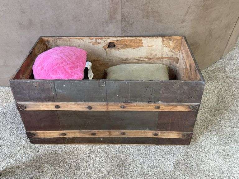 Wooden Storage Chest