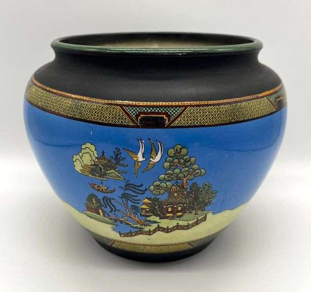 Fenton Basaltine Willow Bowl