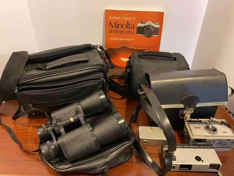 Cameras, Bags, & Binoculars
