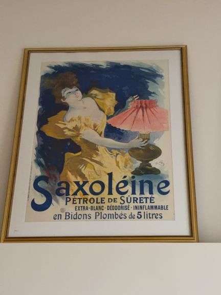Saxoleine Advertising Poster