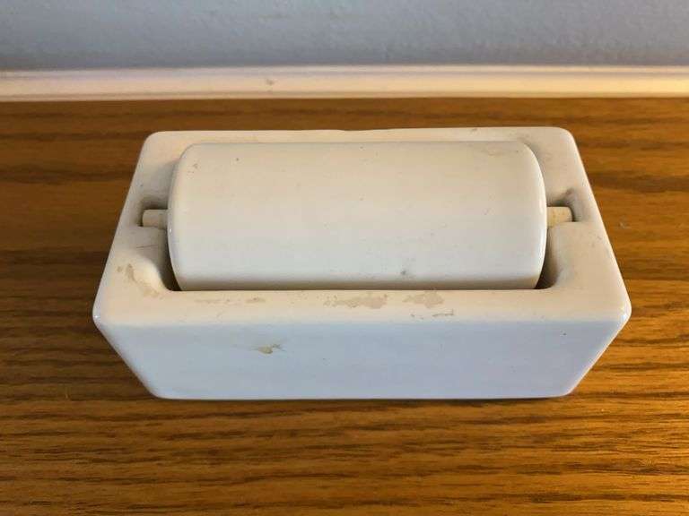 Vintage Labelle Porcelain Stamp / Envelope Moisturizer