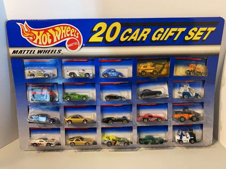 1999 Hot Wheels 20 Car Gift Set