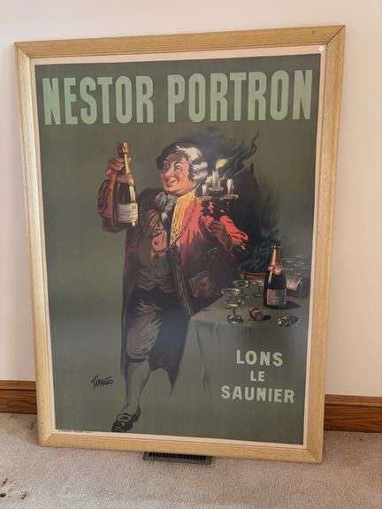 Modern Nestor Portron Lons Le Saunier Poster