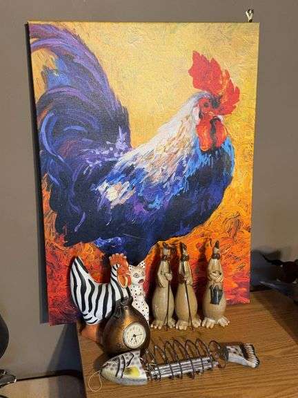 Rooster-Themed Decor and Accessories