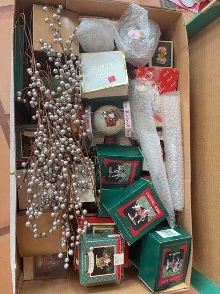 Christmas Ornaments Decorations Box