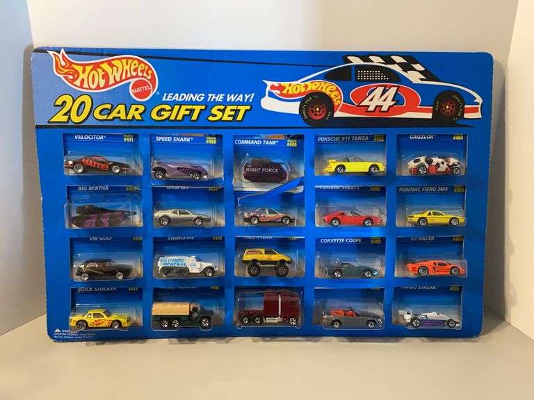 1995 Hot Wheels 20 Car Gift Set