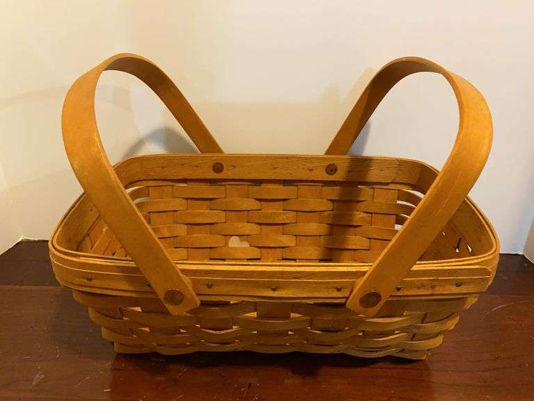 Longaberger Basket - Signed by Longaberger Family Members