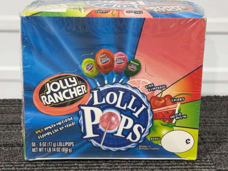 **NEW** Jolly Rancher Lollipops, Original Flavors (50-Count box)