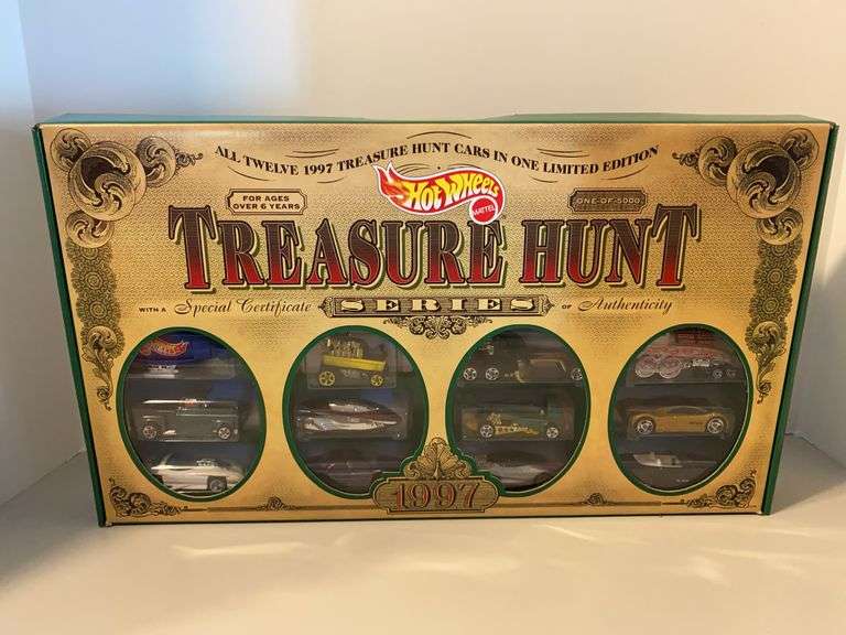 WOW! - Sealed 1997 Hot Wheels Treasure Hunt Series Set