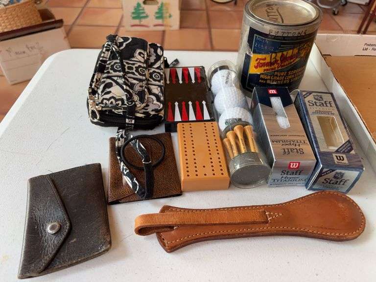 Golf Accessories and Leather Cases