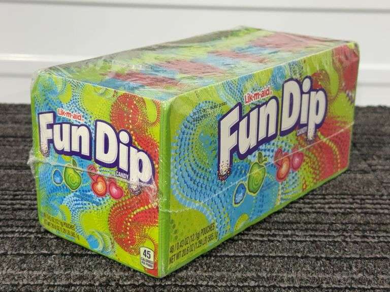 **NEW** Fun Dip Cherry & RazzApple Candy Variety Pack, 0.43oz (Pack of 48)