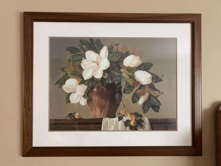 Framed Magnolia Print