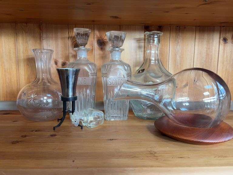 Crystal Decanters Glassware Accessories