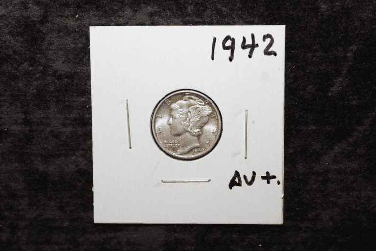 1942 U.S. Mercury Silver Dime