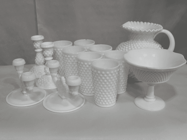 Vintage Fenton & Westmoreland Milk Glass Collection