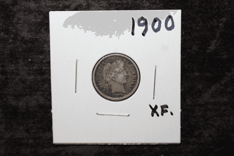 1900 U.S. Barber Silver Dime