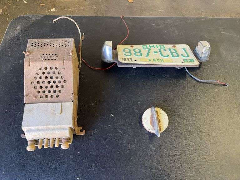 Vintage Car Radio and Miscellaneous