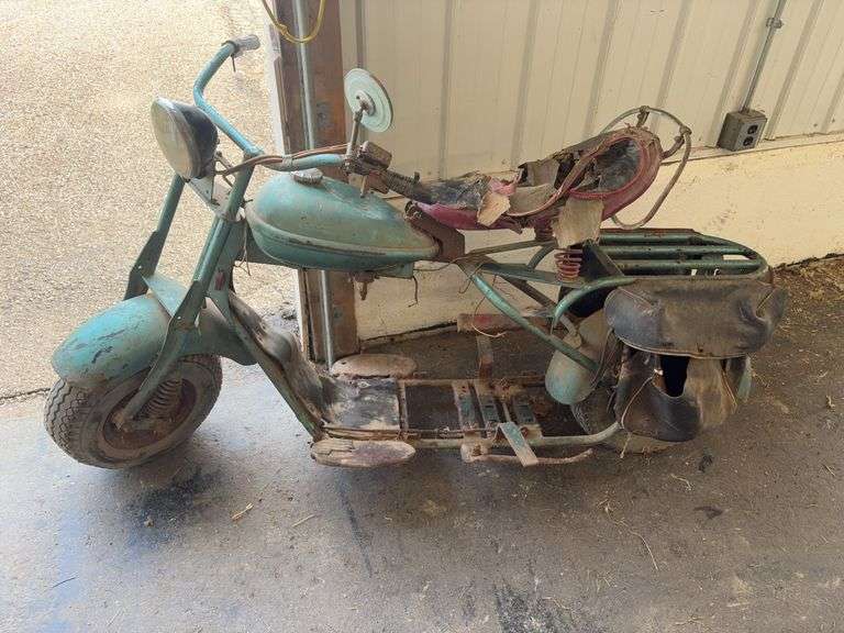 Vintage Cushman? Frame.