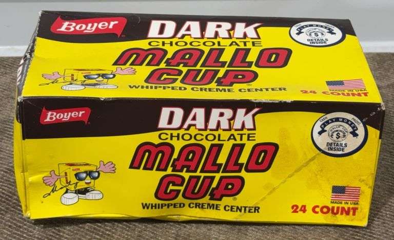 **NEW** Boyer Dark Chocolate Mallo Cups, 24 Cups - EXPIRES: 10/28/26 ...