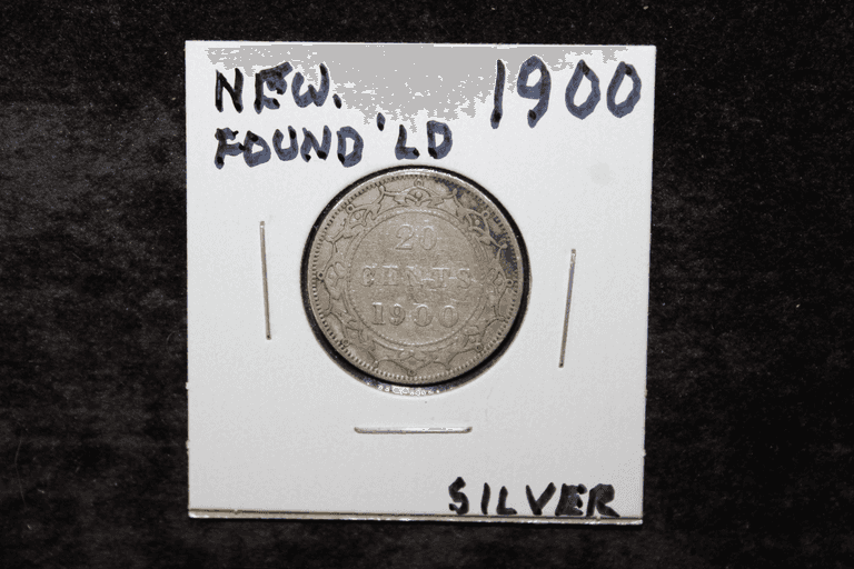 1900 Newfoundland Silver 20 Cents
