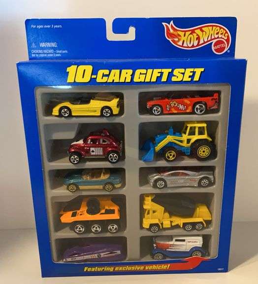1997 Hot Wheels 10 Car Gift Set