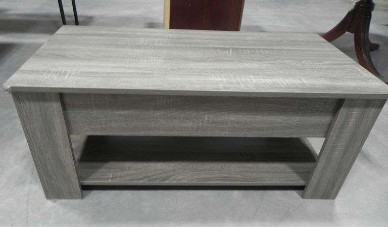 Modern lift-top coffee table