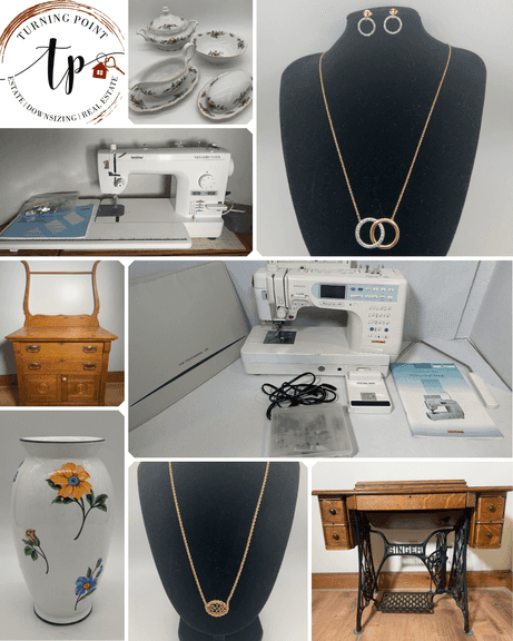 ⭐ Stitching to Silver Estate Auction | Janome, Brother, Tiffany, Waterford, Jewelry & More ⭐