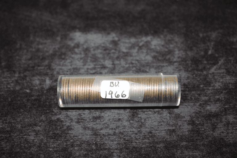 1966 U.S. Lincoln Cents Roll