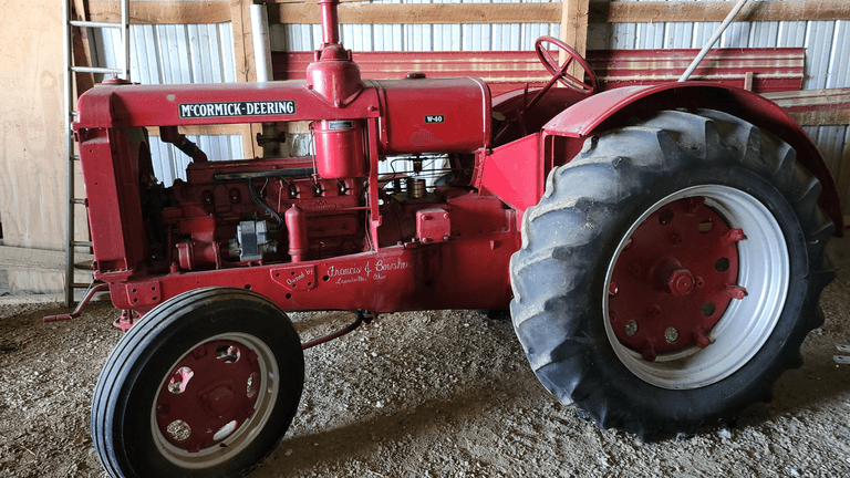 1938 McCormick Deering W-40 Tractor