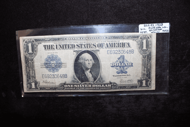1923 U.S. One Dollar Silver Certificate