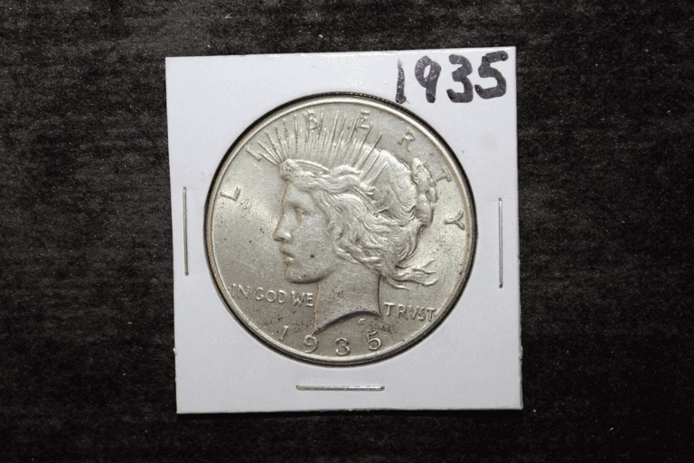 1935 U.S. Peace Silver Dollar