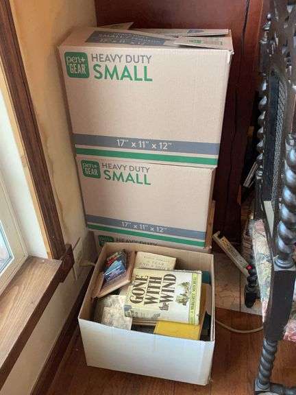 Box Lot of Books – Assorted Titles