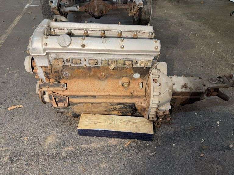 Vintage Jaguar Engine