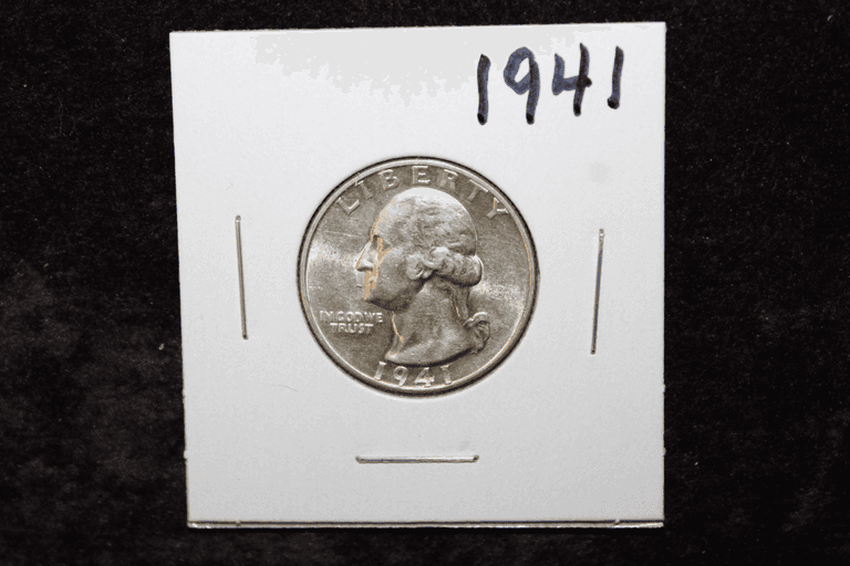 1941 U.S. Washington Silver Quarter