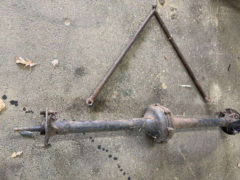 Model T Axle and Wishbone
