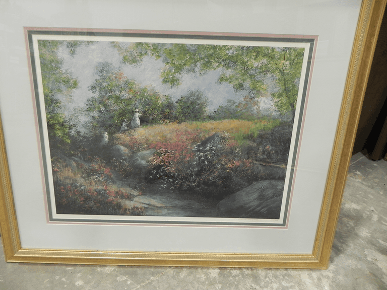 Impressionist Landscape Print,