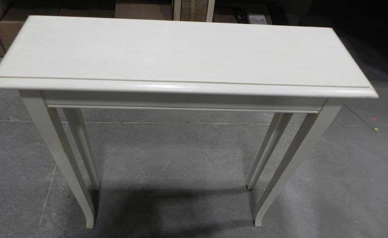 White Display Table
