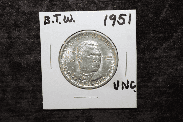 1951 U.S. B.T. Washington Silver Half Dollar