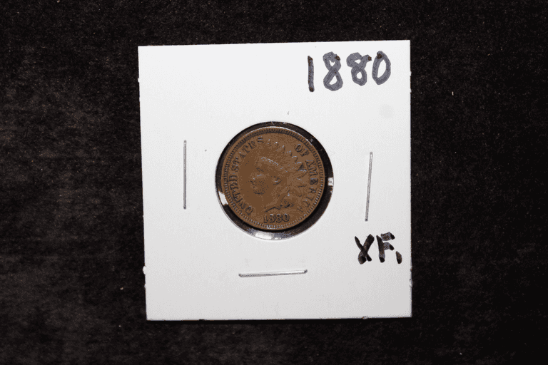 1880 U.S. Indian Head Cent